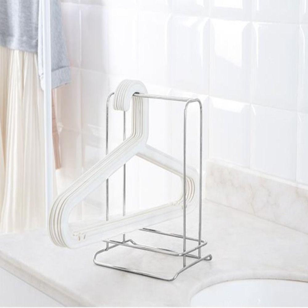 Stainless Steel Hanger Storage Organizer Hanger Storage Stacker Stand  Adult/Child Clothes Hangers