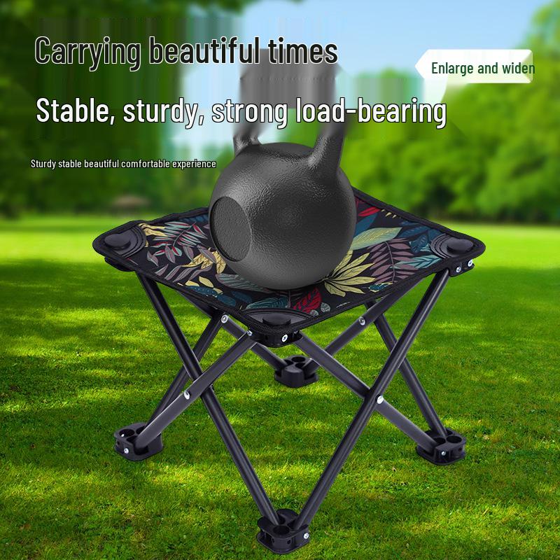 Lightweight Portable Folding Stool and Fishing Chair for Outdoor Camping