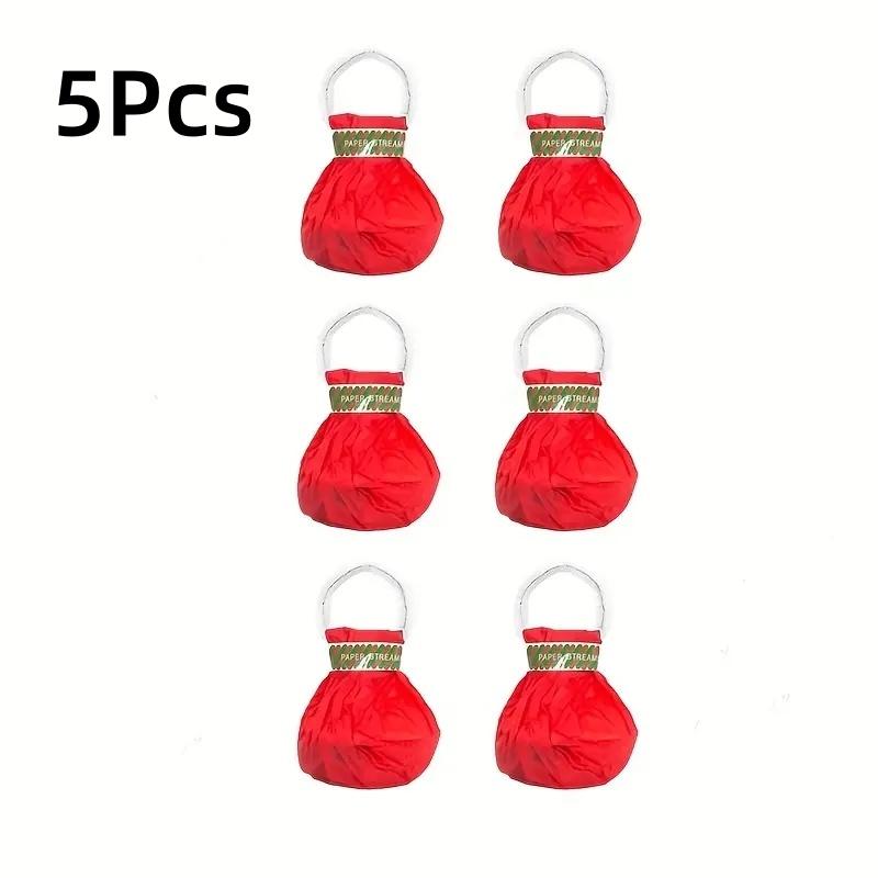 5/10Pcs Party Popper Hand Throw Streamer Confetti Decoration Paper Hand Throw Ribbon for Wedding Celebration Atmosphere Props