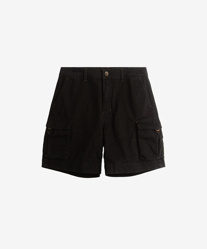 HEYSTE Vintage Cargo Twill Shorts Dark Gray