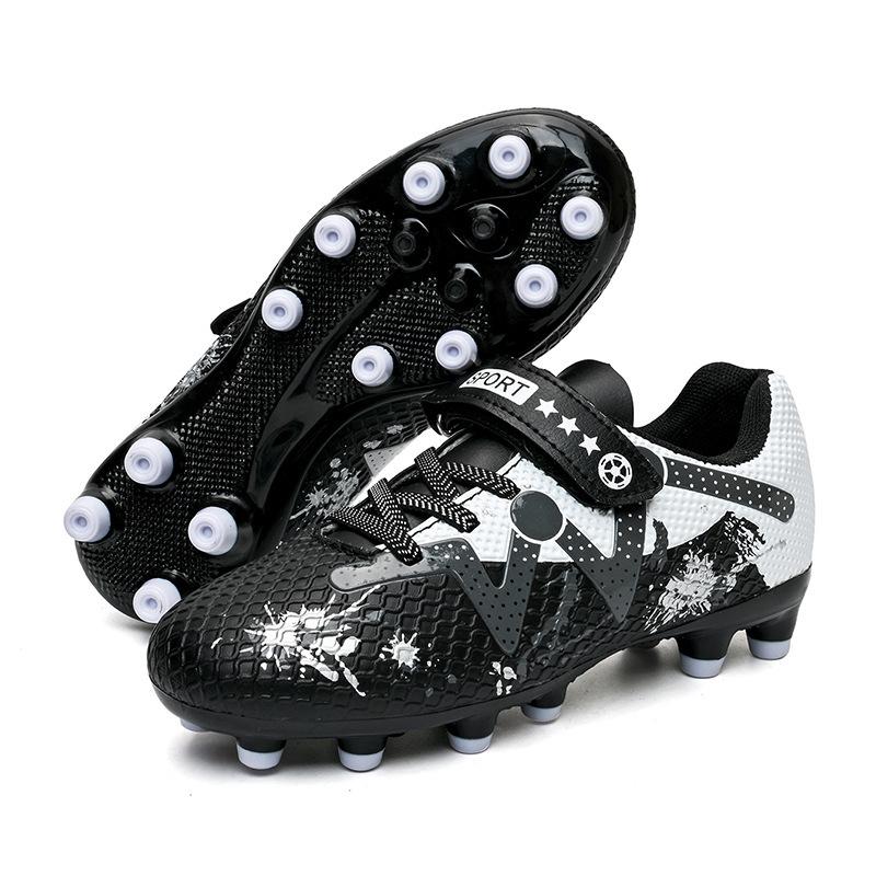 2024 new summer breathable football shoes men's children boys girls youth summer camp Velcro sneakers