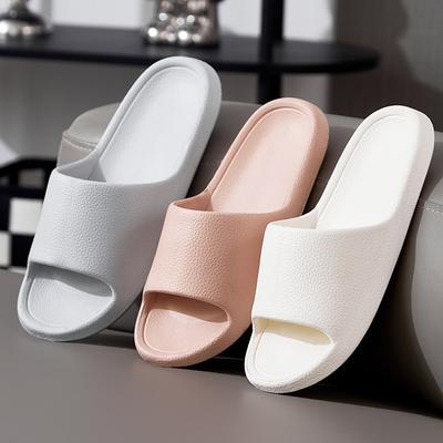 EVA-Plattform-Badezimmer-Hausschuhe Damenmode Weiche Sohle Innenrutschen Mann Sandalen Sommer rutschfeste Flip-Flops Hausschuhe