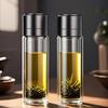 Royalstar 350ml Double-Layer Tea Infuser Glass Bottle