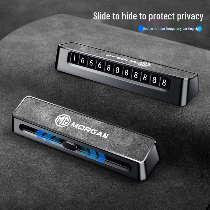 MG5 Car Moving Phone Plate & Digital Sliding Card Holder