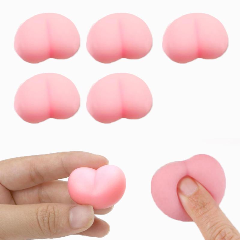 

Decompression 5/20Pcs Toy Peach Bum Sticker Squeeze Stereo Relieve Stress Prizes For Children S Birthdays And Small Gifts