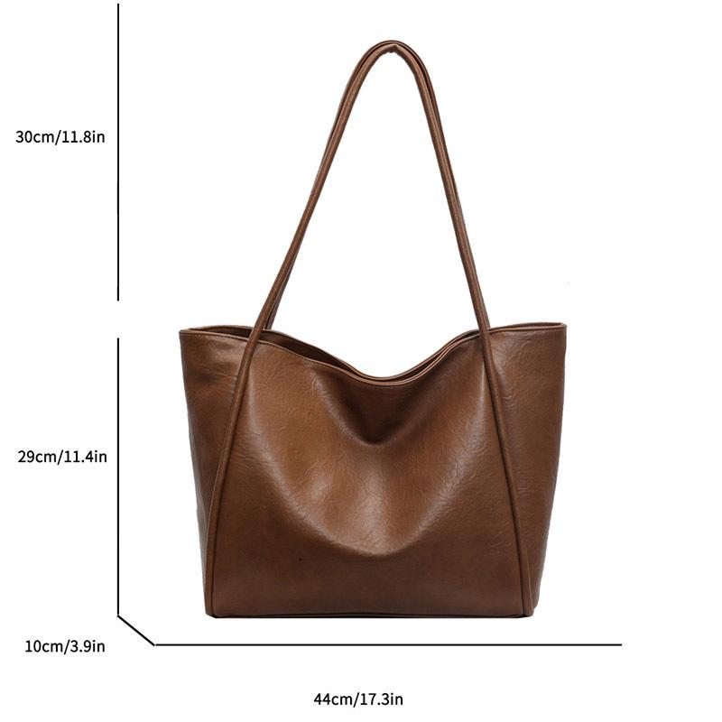 New Women's Versatile Commuter Tote - Large Capacity Casual Shoulder Bag for College Students