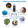 4-in-1 TDS Water Quality Test Pen Digital Display High Precise Portable Battery Powered Multi-Function Digital Water Purity Tester