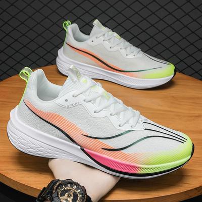 Atmungsaktive, leichte Herbst-Laufschuhe mit weicher Sohle und Stoßdämpfung für Herren, ideal für Rennsport