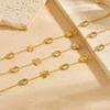 Gold Flower Zircon Bracelet Delicate Link Chain Bracelet for Women Elegant Daily Jewelry