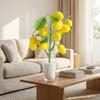 Realistic Artificial Lemon Branches Plastic Fruit Props DIY Fake Strawberry  Vase Decoration