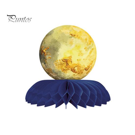 9 bucăți Planetă Fagure Centrală Spațiu Sistem Solar Tema Decoratiuni de masă Hârtie Planetă Fagure pentru copii Decorațiuni pentru petrecerea de aniversare