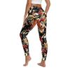 Halloween Women's Leggings Day of the Dead Skull Head Digital Printed Pants Sports Yoga Leggings Women