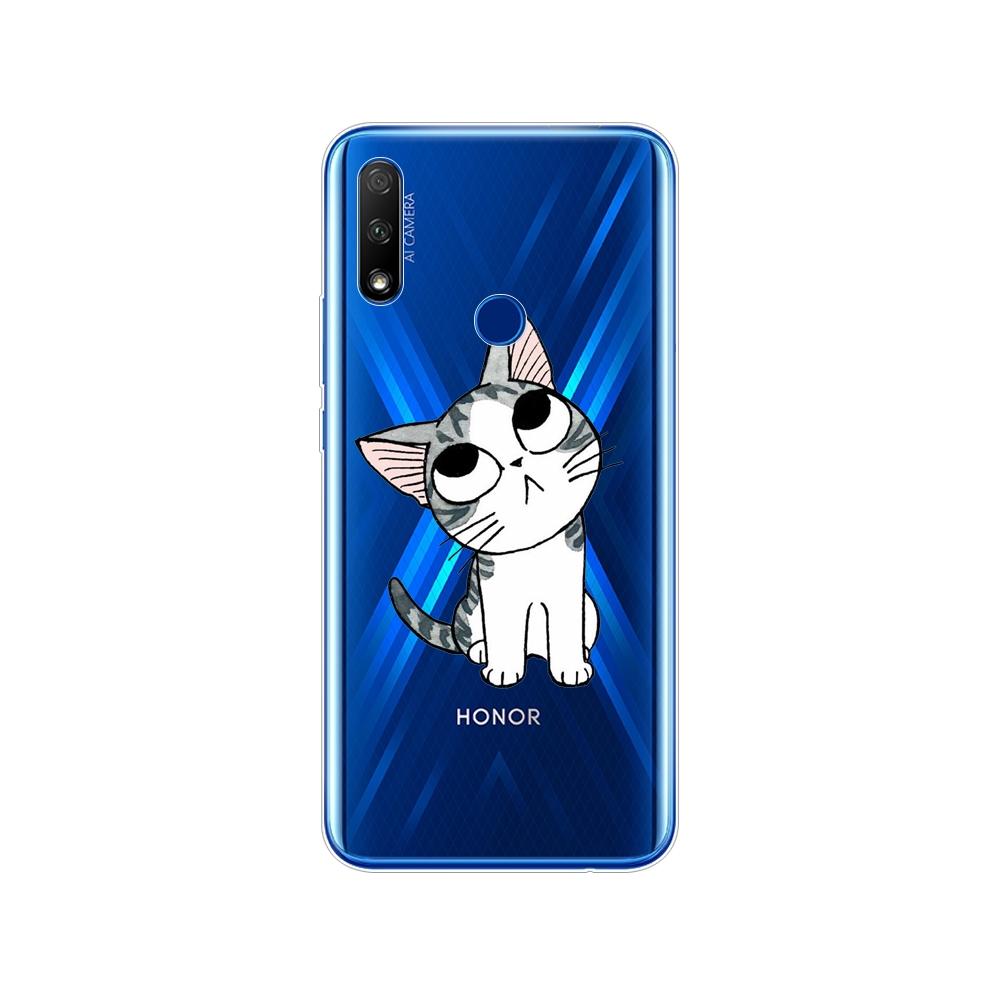 For Honor 9X Global Case Honor 9X Premium Case Silicon TPU Soft Back Cover Phone Case For Huawei Honor 9X Premium STK-LX1 Bumper