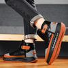 Fashion Men's Plush Snow Breathable Boots High Top Winter Warm Comfortable Sneakers