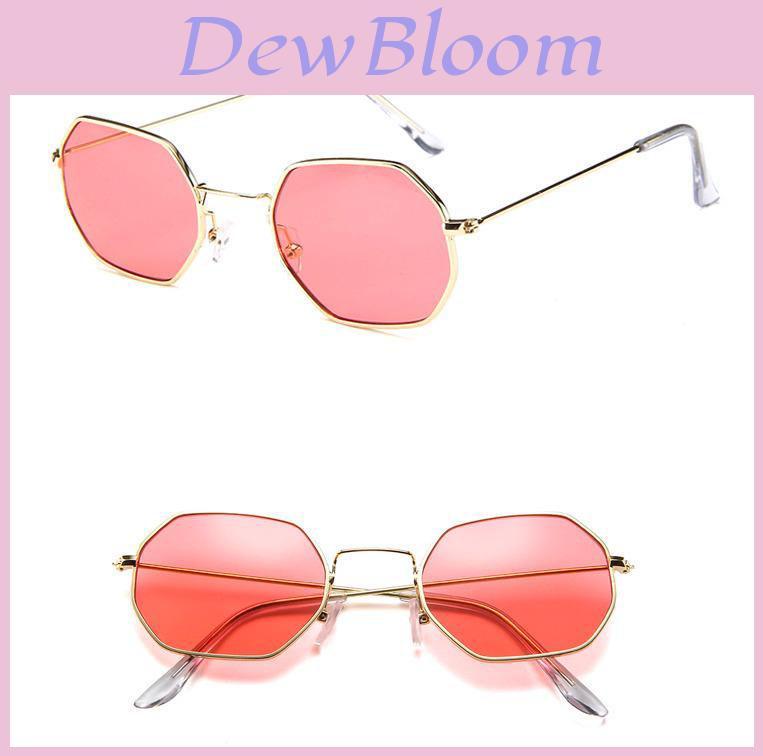 Fashion Men Hexagon And Women Square Sunglasses With Stylish Mirror Finish And Clear Glasses