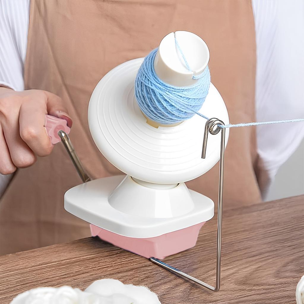 Hand or Electric Wool Winder Crocheting Motor Drive Automatic Yarn Ball Winder Easy to Use Efficient Auto Yarn Cake Winder