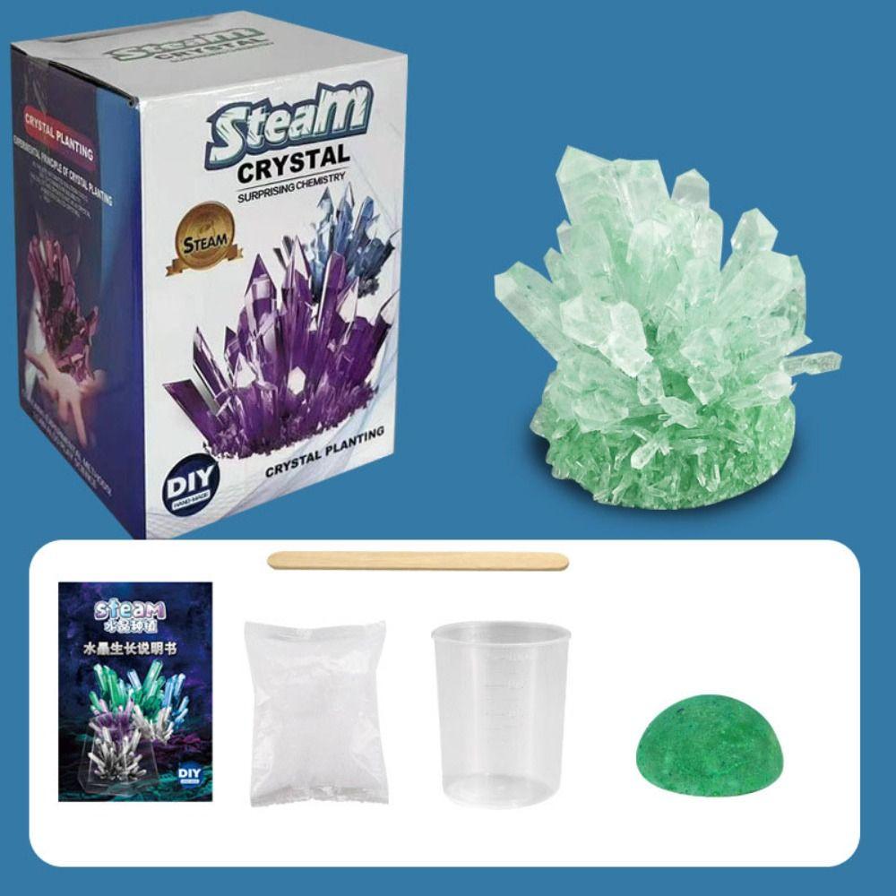 Grow a Crystal Science Experiments Toy Easy To Grow Crystal Making Kit  Boys