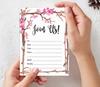 Inkdotpot Pack Of 30, Join Us Invitations With Envelopes, Floral Watercolor Invites for Your Wedding,
