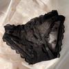 Pure Desire Daisy Lace Mesh Low-Waist Triangle Panties