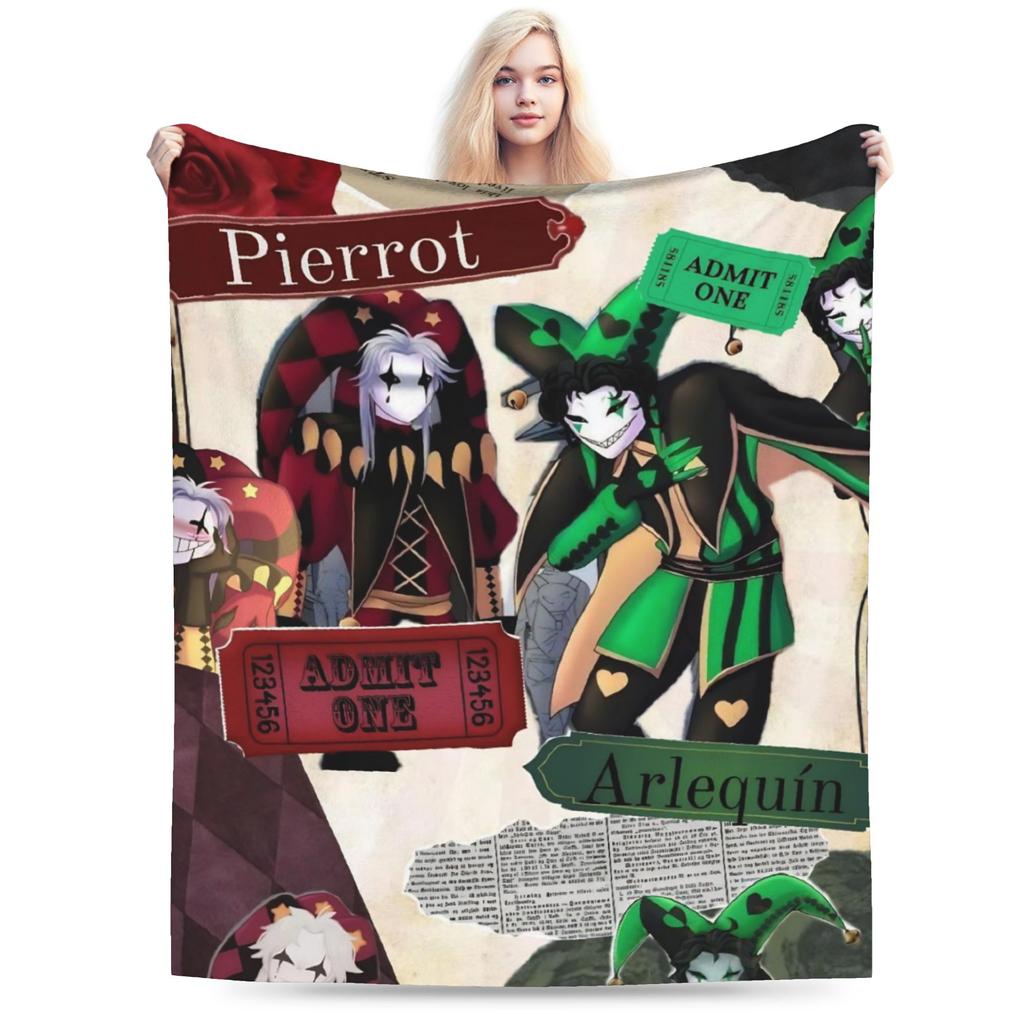 The Freak Circus Blanket Warm Cozy Fluffy  Throw Blankets for Bed 50x60 Inch Multi-size Plush Thin Quilt