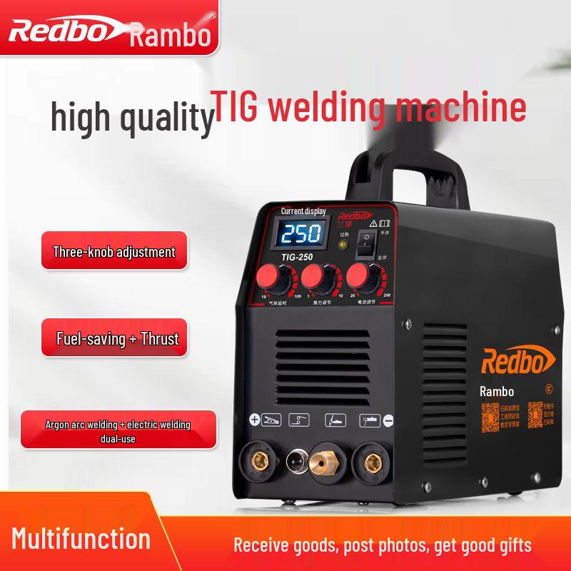 Lanbo TIG-250A Dual-Use 220V Inverter Welder for Stainless Steel & Aluminum