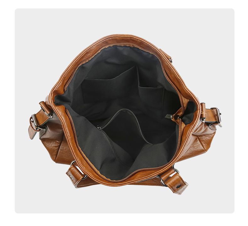 Women's 2025 Crossbody Tote Bag - New Style, Large Capacity, Versatile Handheld & Shoulder Bag