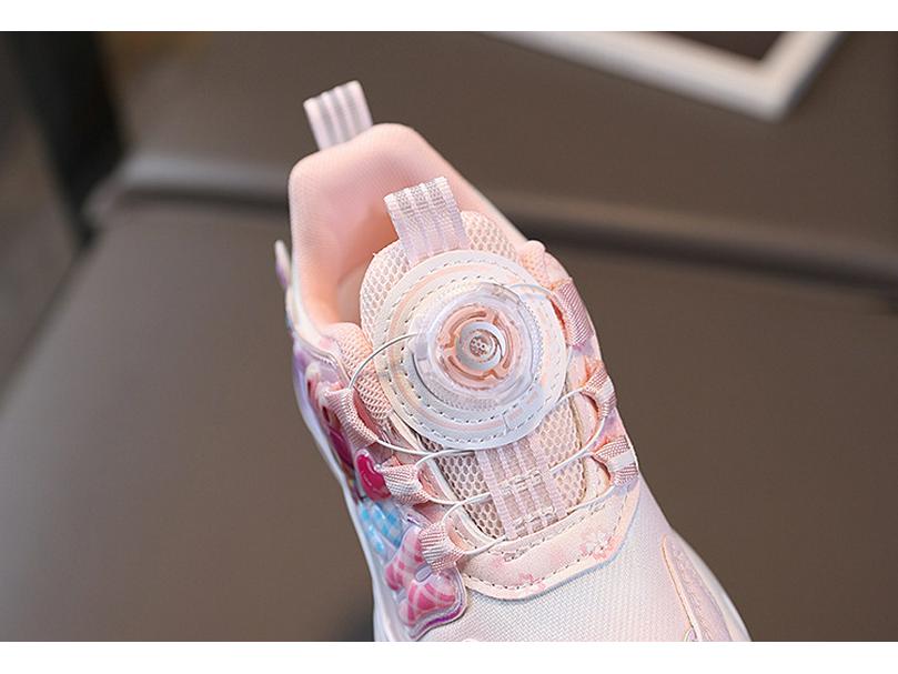 Barnskor med ljus, slip-on, prinsessmodell för våren 2025