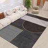Scandinavian Style Geometric Rug Living Room Study Wearable Design Modern Home Studio Ins Style Space
