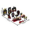 Gobricks Moc Vampire Furniture Full PACK Buliding Blocks Halloween Medieval DnD Scenery Props Toys Bricks Set Ornaments Gifts