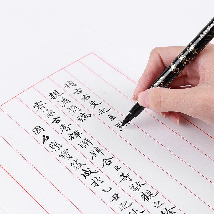 Beautiful Creative Calligraphy Pen - Refillable Ink, Soft Kai Tip, Own Nib