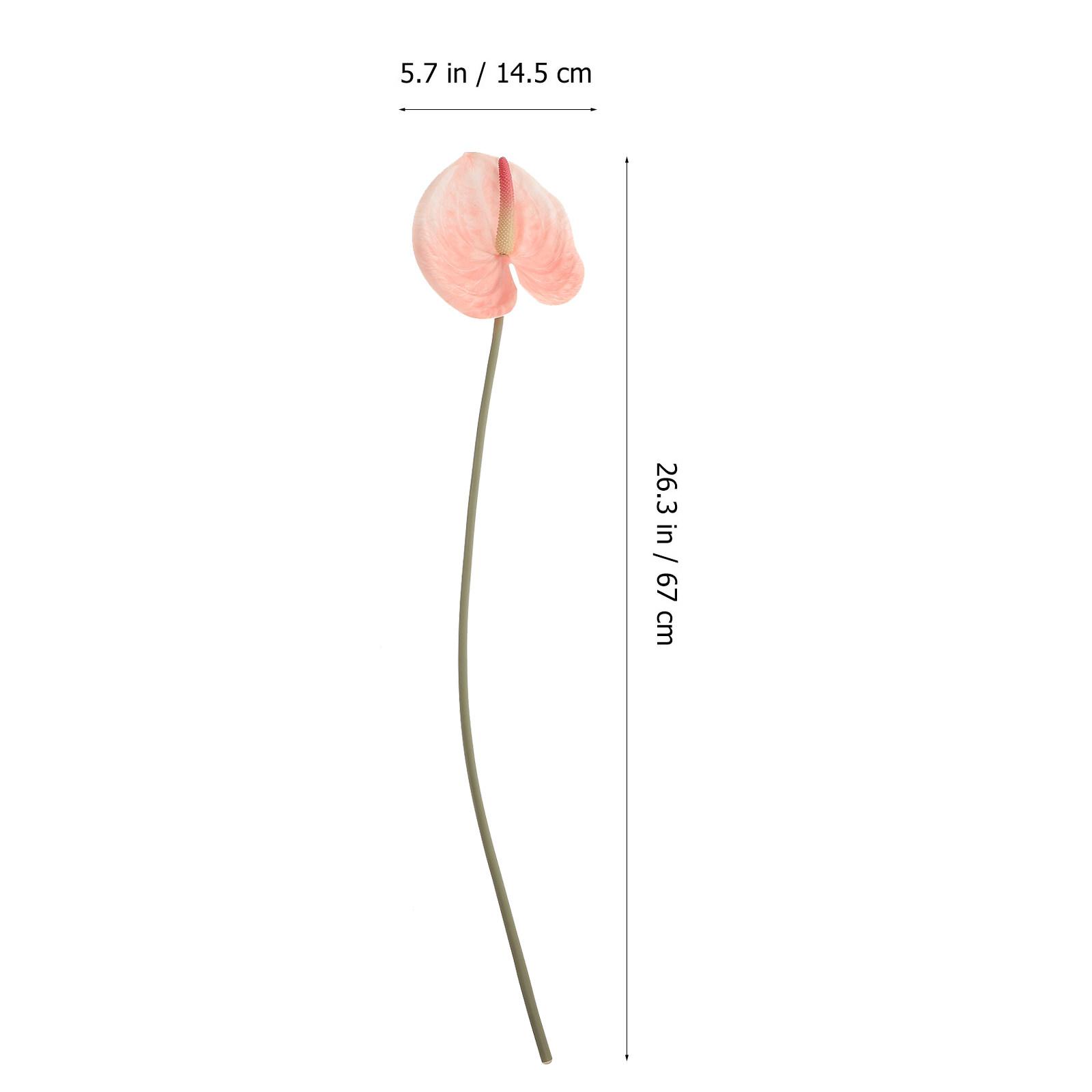 

2Pcs Artificial Plant Simulation Flower Bouquet Decorative Ornament for Wedding Party Home Decoration Fake Plant Adornment розовый