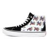 Vans Sk8 Pro Retro Casual Buty Skate High-Top Unisex Sneakers Czarne Białe VN0A45JD11Z