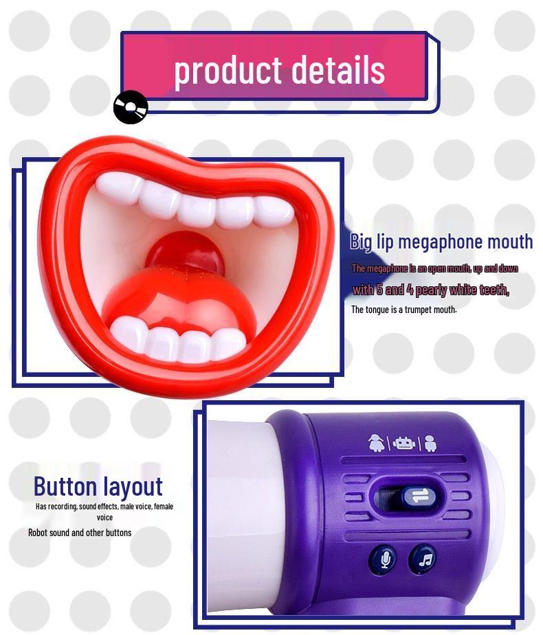 Kids' Voice Changer & Music Megaphone - Upgraded, Fun, Creative Toy