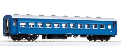 KATO HO Gauge Oha 47 Blue Modified Type Model Train Passenger Car 1-553