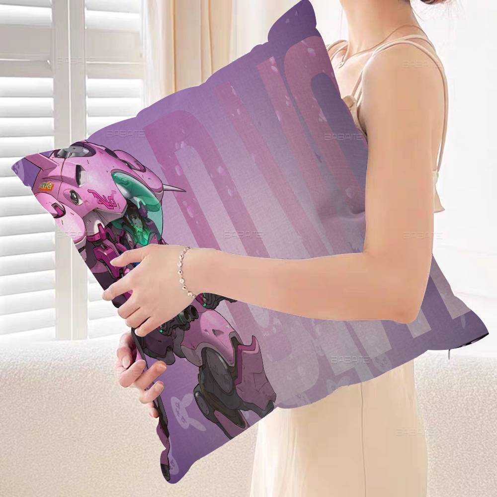 Game D-DVAS Pillow Cushion Cover Pillowcase Living Room Sofa Home Decor Customized
