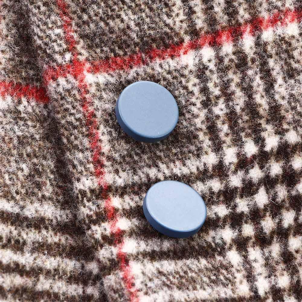 Diy Windbreaker Black Spray Paint Buttons Resin Shank Button Sewing Material Accessories Decorative