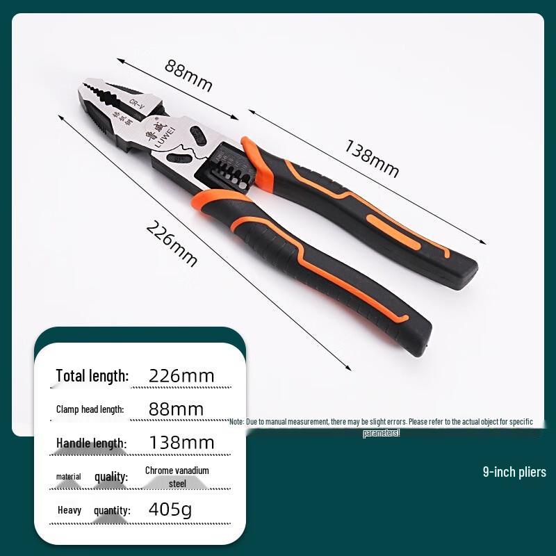 SMVP Multi-Function Electrician s Pliers CN plug (adapter included)