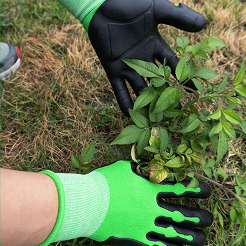 

Nylon Protective Gloves Waterproof Professional Gloves Durable Gardening Work Gloves Mechanic Work чорний