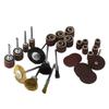 Multiple Style Abrasive Brushes Sandpaper Rings For Power Tool Metalwork Rusts Removal And Front Finishing