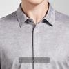 Men's Mulberry Silk & Modal Print Long Sleeve Shirt
