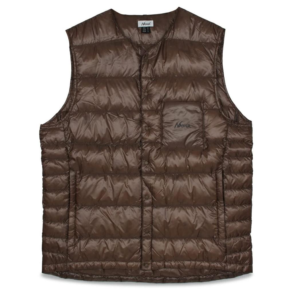 NANGA INNER DOWN VEST N1IdBKE2 Brown XL