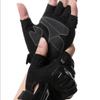 Half Finger Cycling Riding Gloves for Men Waterproof Breathable Protective Anti-Slip Gloves for Outdoor Sports Camping