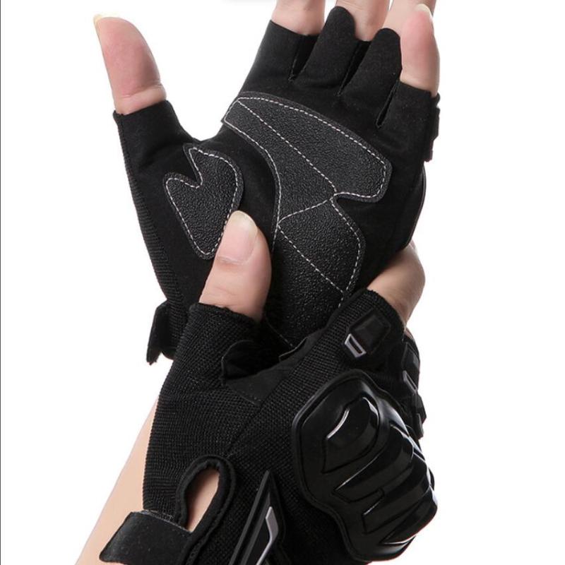 Half Finger Cycling Riding Gloves for Men Waterproof Breathable Protective Anti-Slip Gloves for Outdoor Sports Camping