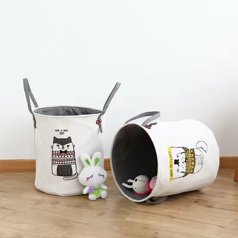 1 Stück Faltbarer Schmutzwäsche-Spielzeug-Aufbewahrungskorb, Wasserdichter Aufbewahrungskorb für Kleidung und Verschiedenes