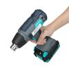 NEW 18V 4000mAh Electric Cordless Heat Gun Temperatures Adjustable Hot Air Gun With 3 Nozzles Attachments Power Tool
