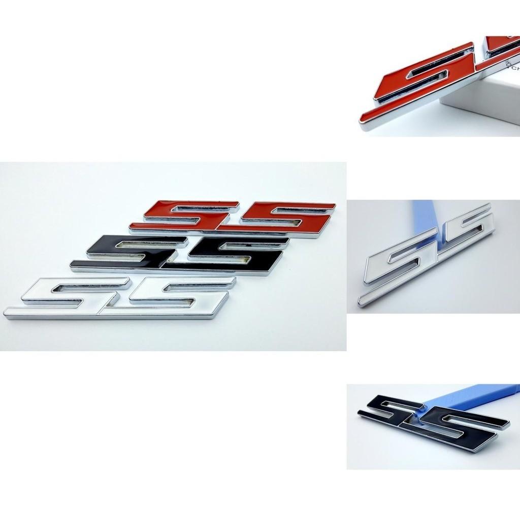 Premium Zinklegierung Ss Buchstaben Kühlergrill Kotflügeldeckel Kofferraum Emblem Plakette Für Chevy Camaro Impala 2010-2015