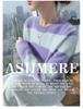 Women's Thickened Mink Velvet Striped Sweater for Autumn/Winter - Round Neck, Long Sleeve Knit Base Layer