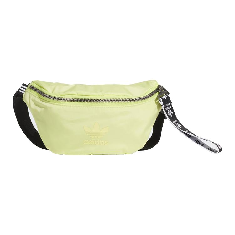 

New Adidas Originals Nylon Fabric Shoulder Bag, Crossbody Bag, Sling Bag, Fanny Pack Regular Unisex Lemon Yellow FL9624 21.1*7.1*8.9CM