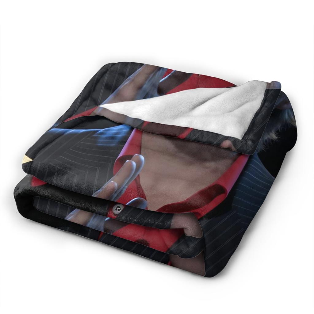 Ryan Gosling Cozy Blankets For Outdoor Pattern Throw Blanket Winter Travel Car Flannel Bedspread