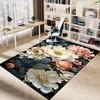 1PC Floral Pattern Carpet Ultra Soft, Thick & Absorbent, Non Slip Machine Washable Mat for Entryway